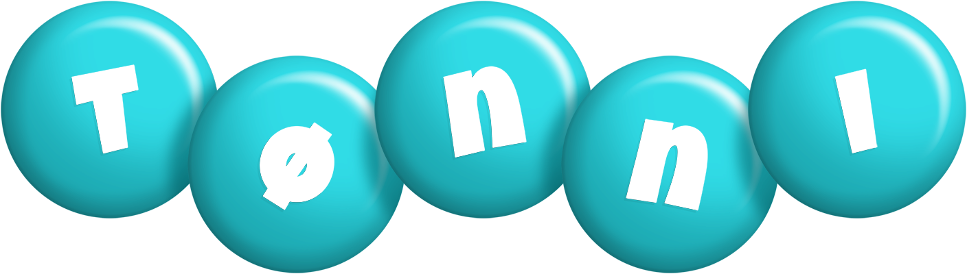 Tønni candy-azur logo