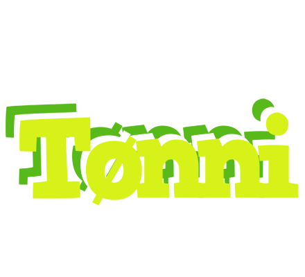 Tønni citrus logo