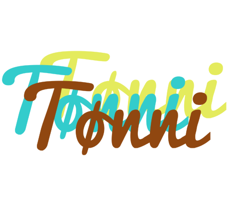Tønni cupcake logo