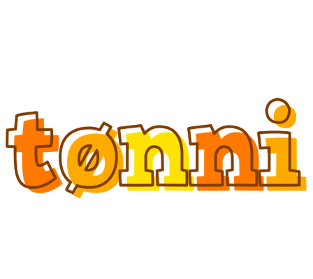 Tønni desert logo