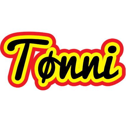 Tønni flaming logo