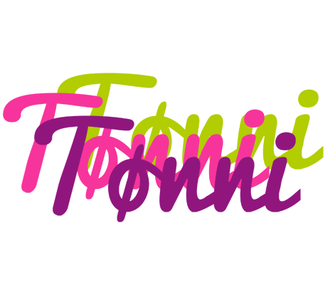 Tønni flowers logo