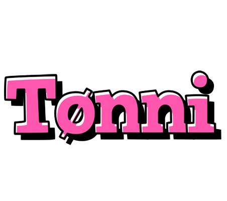 Tønni girlish logo
