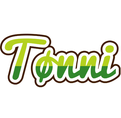 Tønni golfing logo