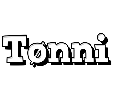 Tønni snowing logo