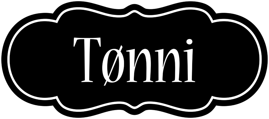 Tønni welcome logo