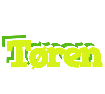 Tøren citrus logo
