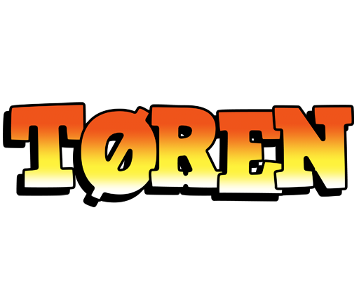 Tøren sunset logo