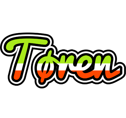 Tøren superfun logo