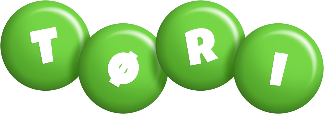 Tøri candy-green logo