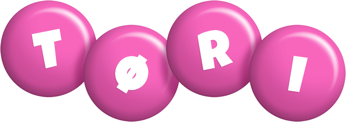 Tøri candy-pink logo