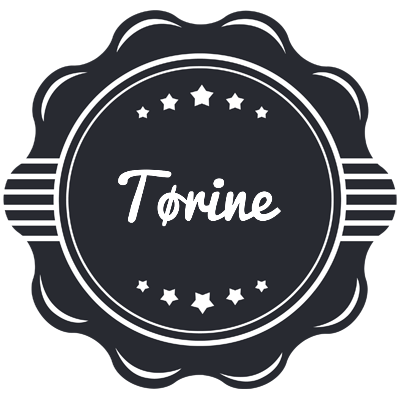 Tørine badge logo