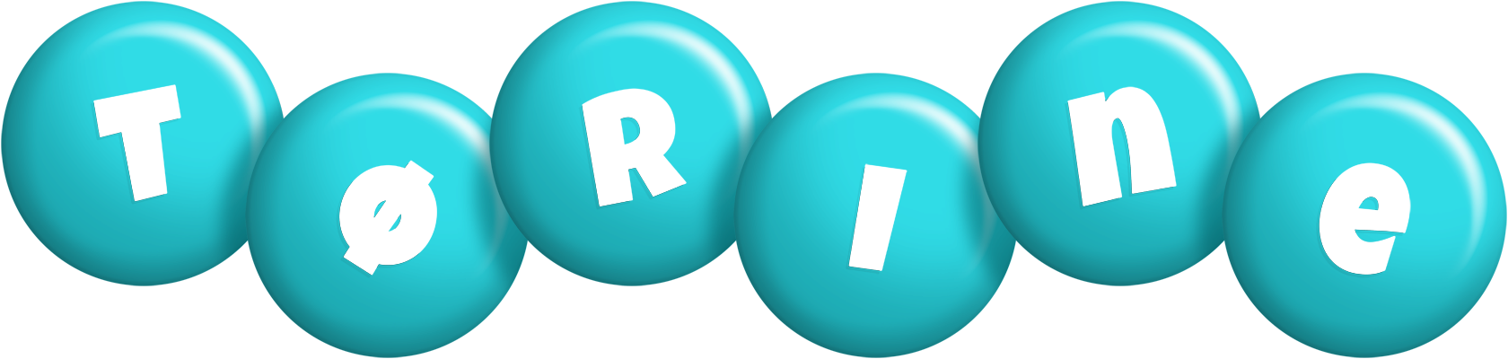 Tørine candy-azur logo