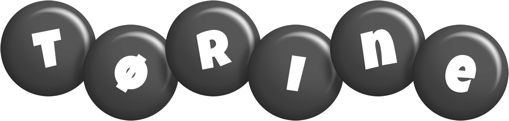 Tørine candy-black logo