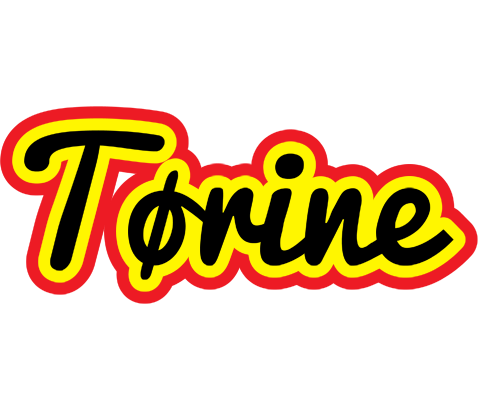 Tørine flaming logo