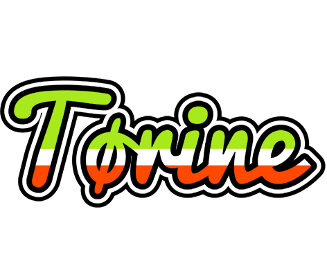 Tørine superfun logo