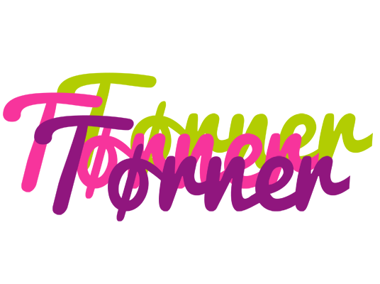 Tørner flowers logo