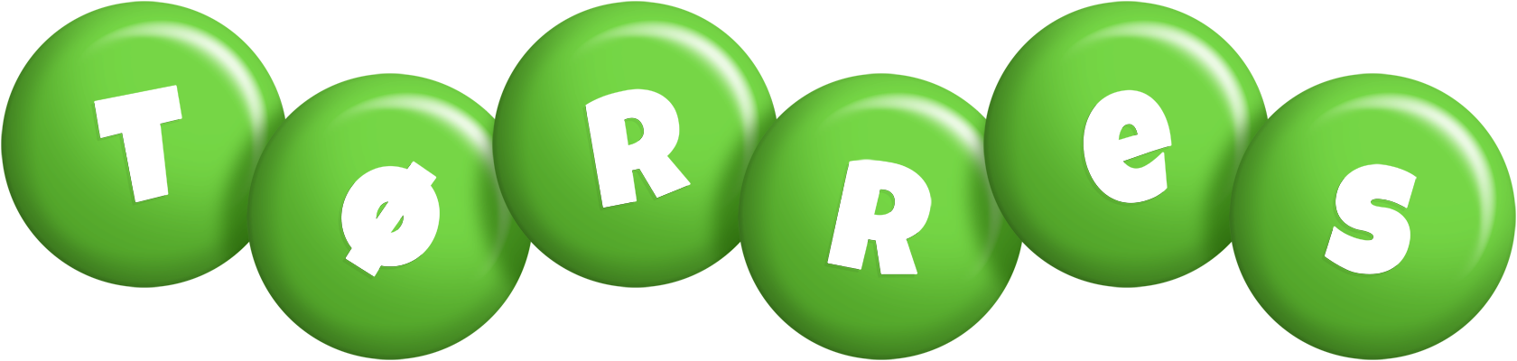 Tørres candy-green logo