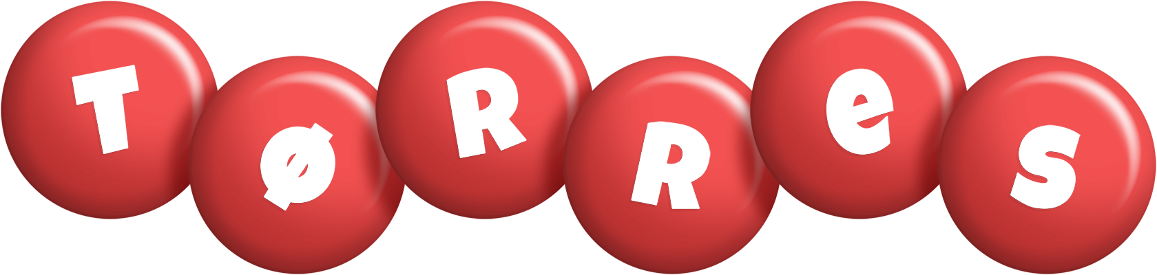Tørres candy-red logo
