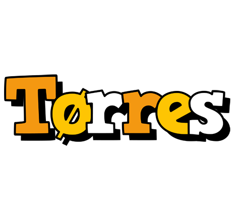 Tørres cartoon logo