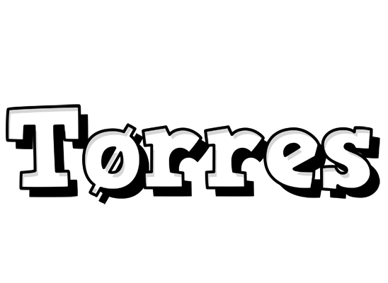 Tørres snowing logo
