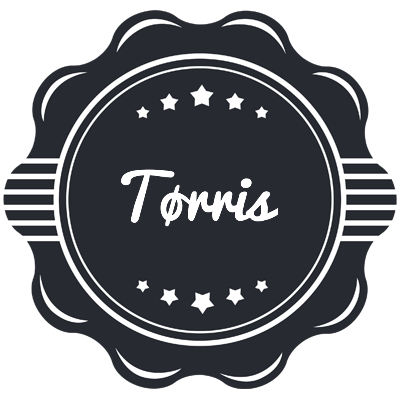 Tørris badge logo