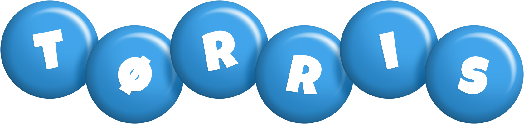 Tørris candy-blue logo