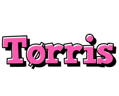 Tørris girlish logo