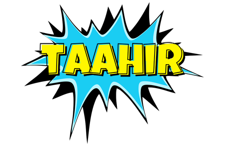 Taahir amazing logo
