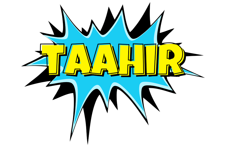 Taahir amazing logo