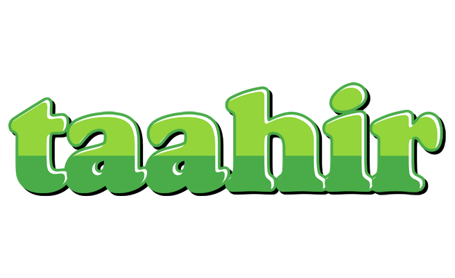 Taahir apple logo