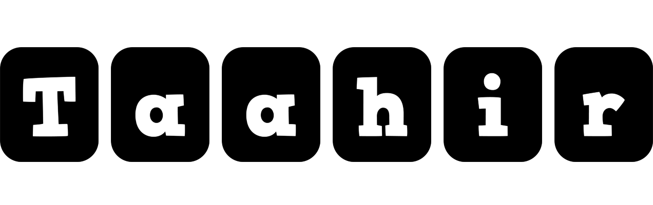 Taahir box logo