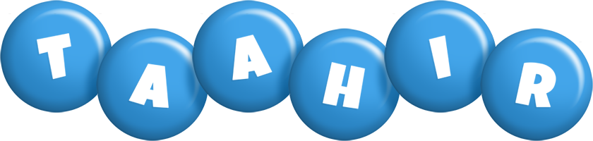 Taahir candy-blue logo