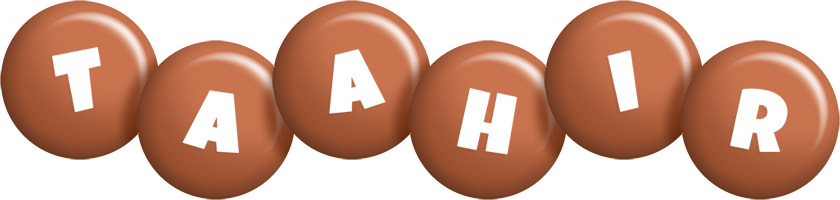 Taahir candy-brown logo