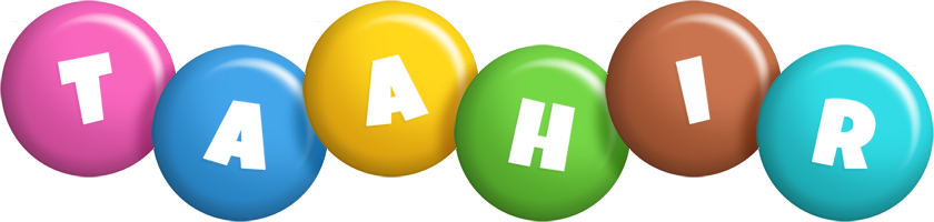 Taahir candy logo