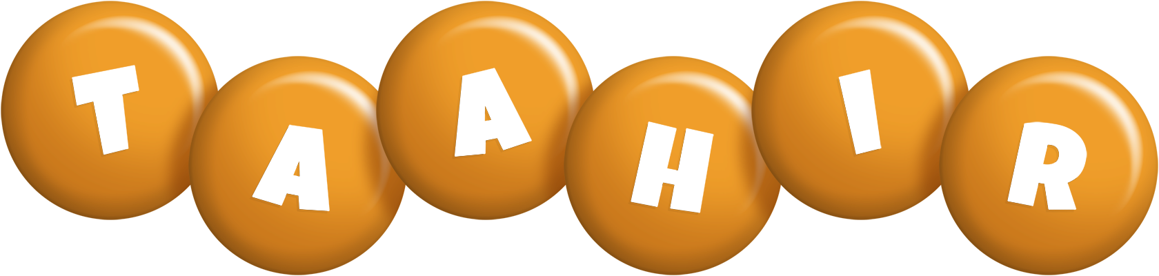 Taahir candy-orange logo