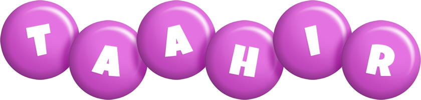 Taahir candy-purple logo