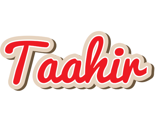 Taahir chocolate logo