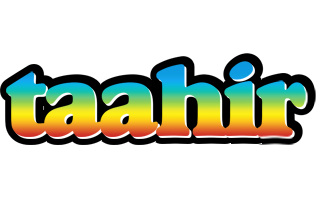 Taahir color logo