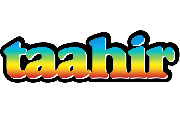 Taahir color logo