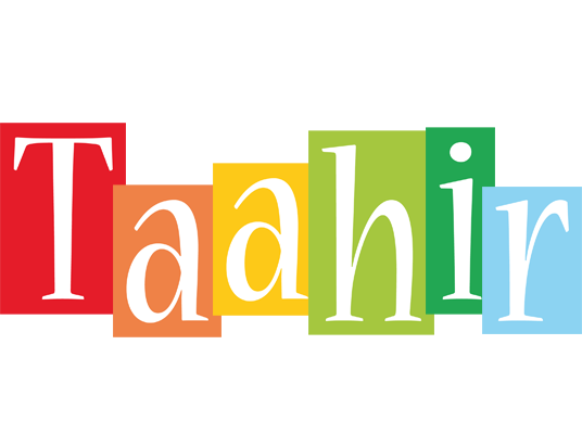 Taahir colors logo