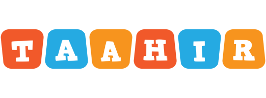 Taahir comics logo