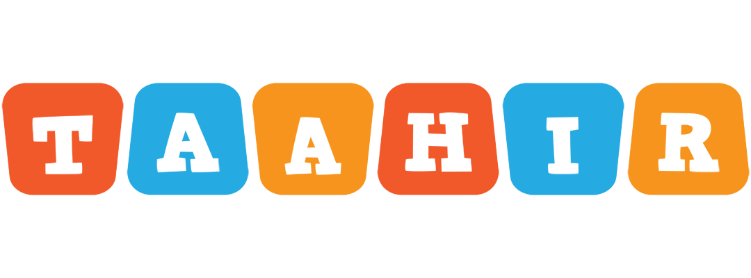 Taahir comics logo