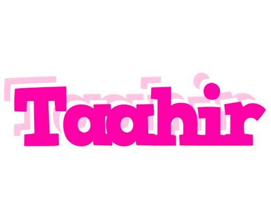 Taahir dancing logo