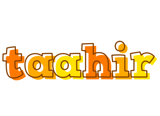 Taahir desert logo