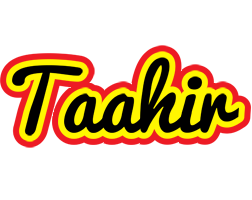 Taahir flaming logo