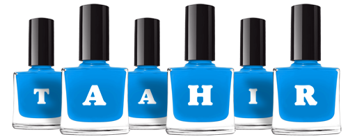 Taahir glossy logo