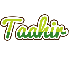 Taahir golfing logo