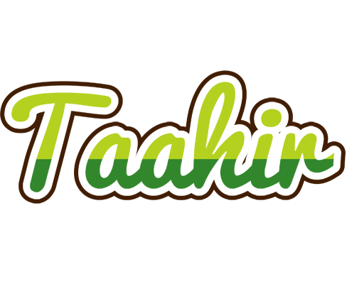 Taahir golfing logo