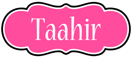 Taahir invitation logo